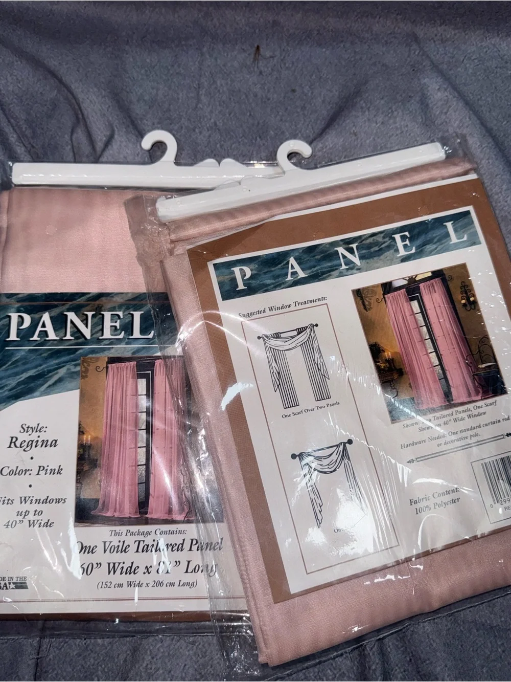 Panel Pink Window Panel - Pack of 2